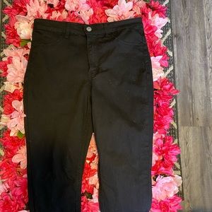 Black skinny jeans